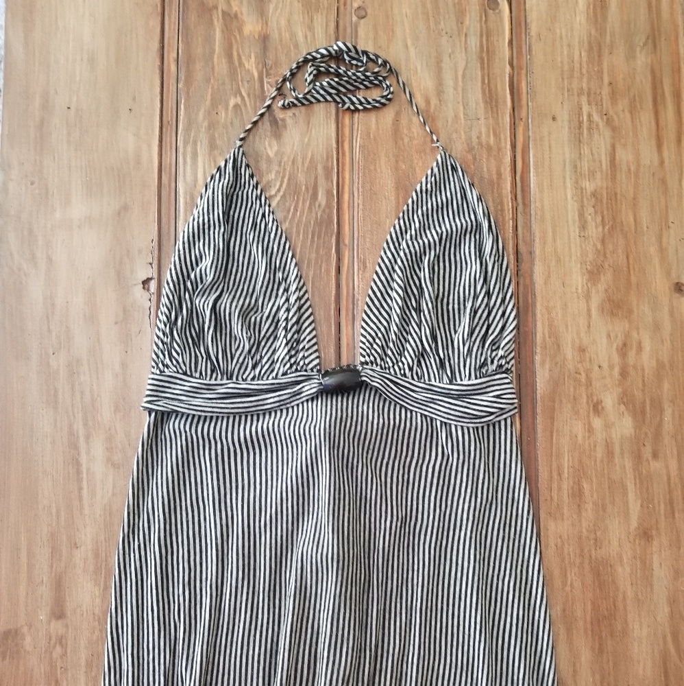 Black Halo Maxi dress
